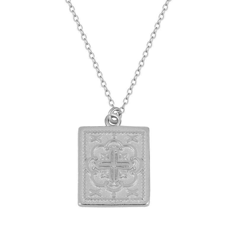 Croix Medal Necklace