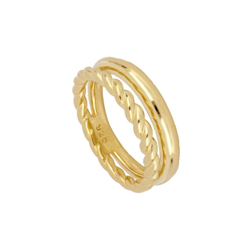 Mantra Gold Ring
