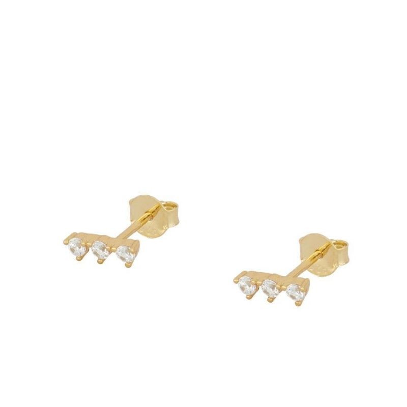 Mun Gold Earring