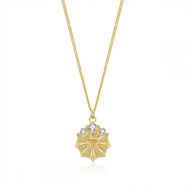 Water Element Gold Necklace