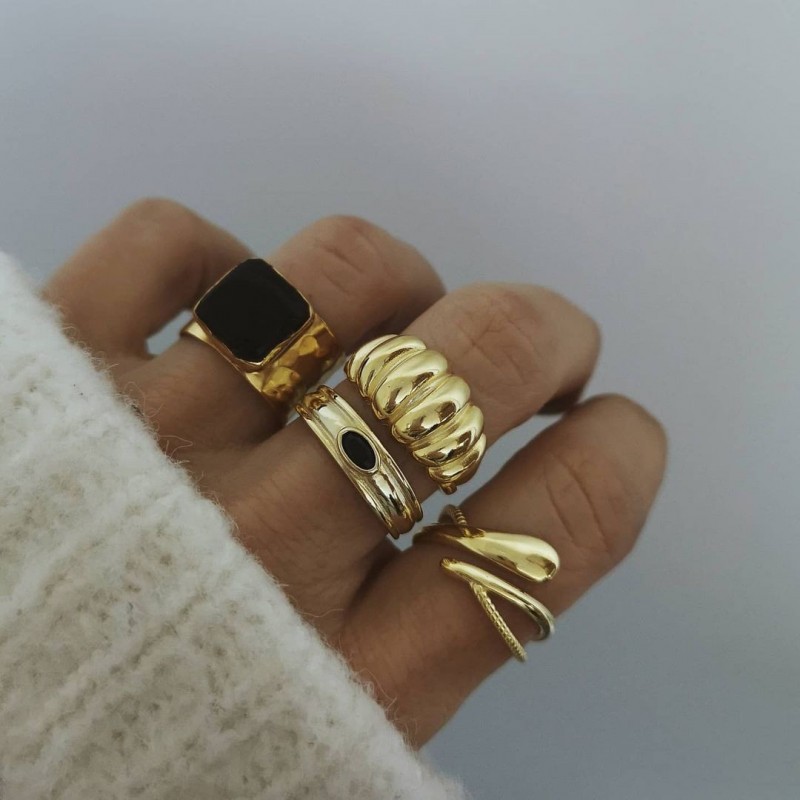 Anillo Tai Espinela Oro 2