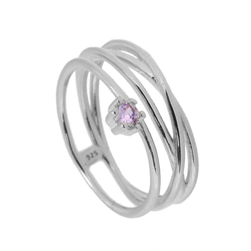 Lavender Four Ring