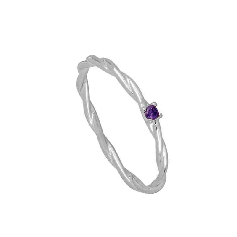 Lavender Lored Ring