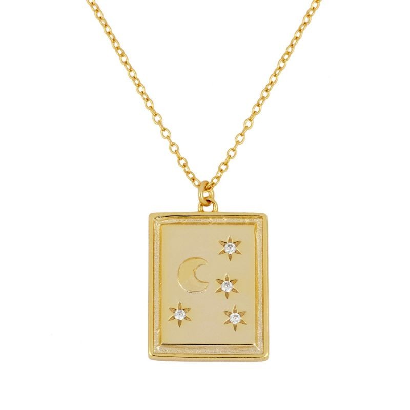 Bastet Gold Necklace