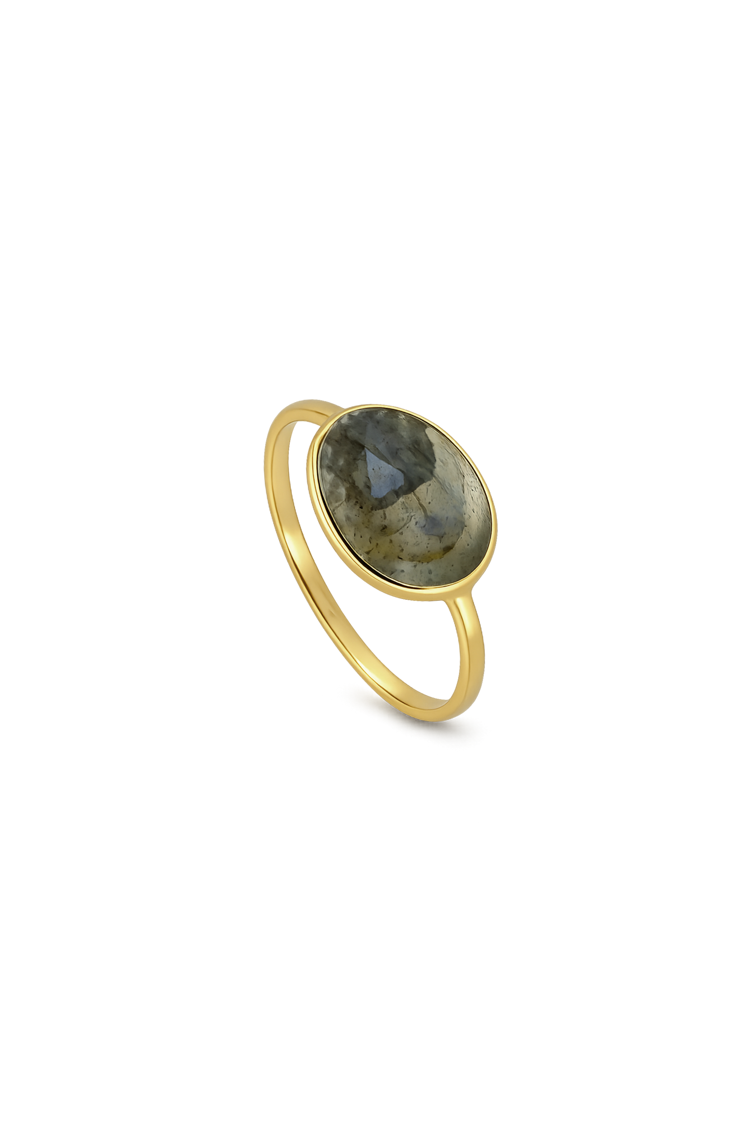 ANILLO AURUM LABRADORITA