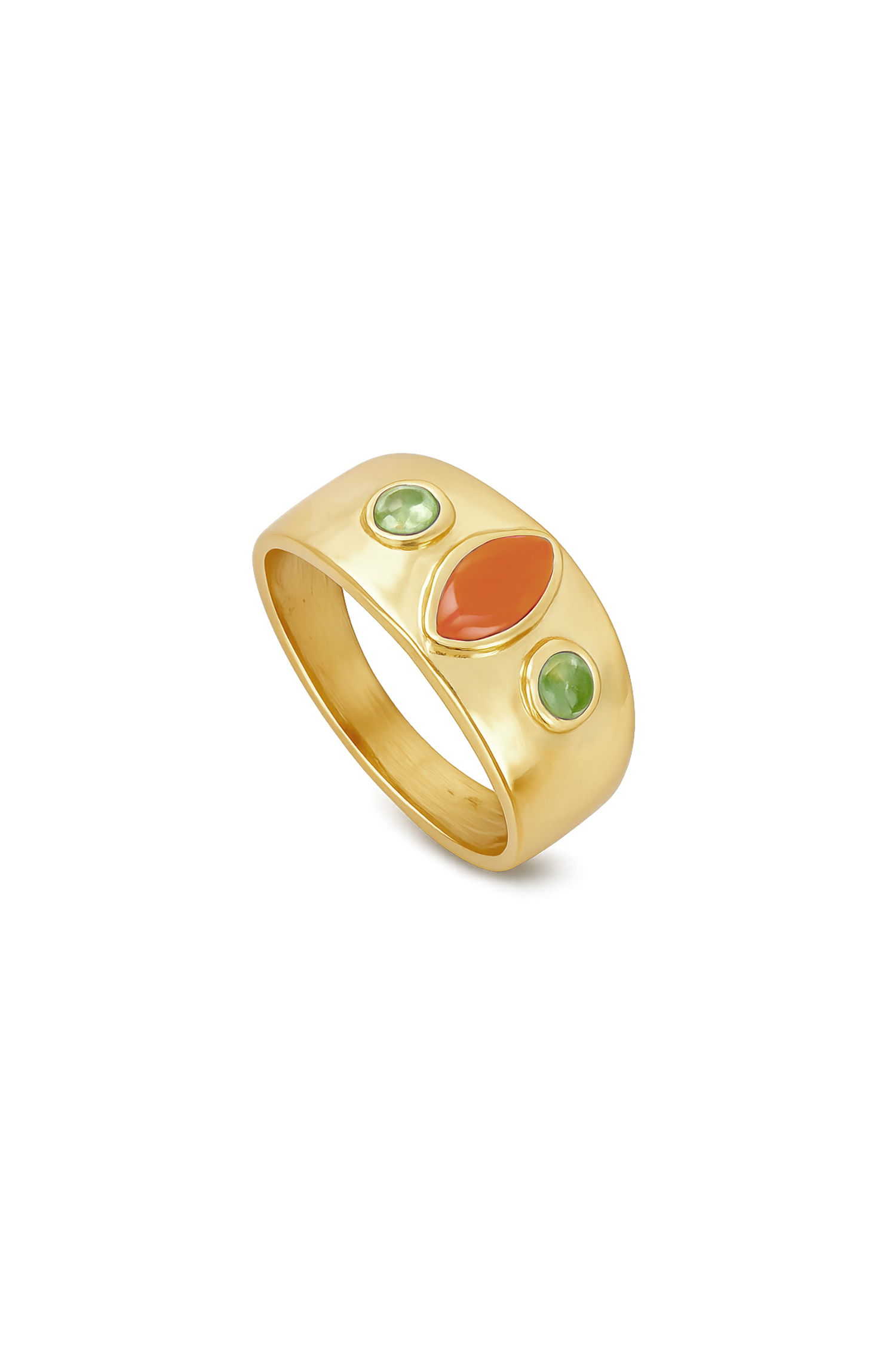ANILLO DARA CORNALINA