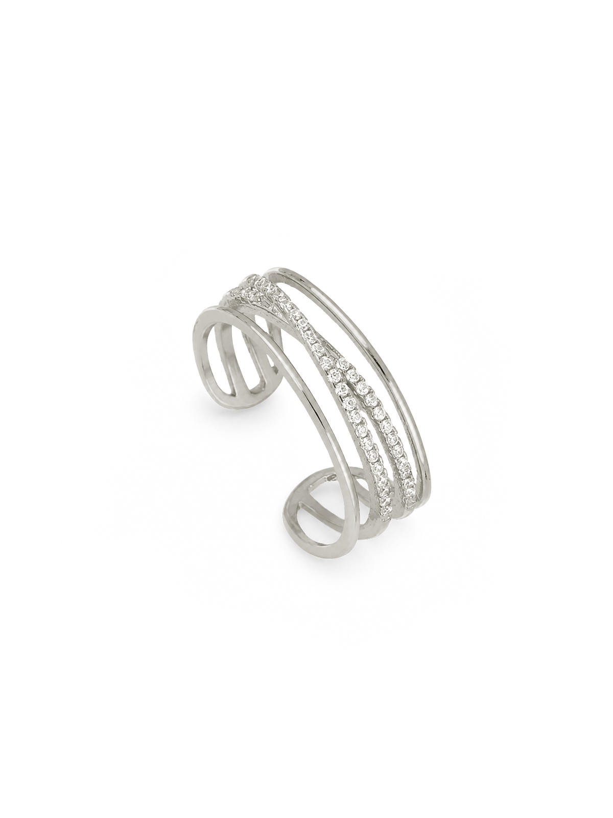 ALYRA SILVER RING
