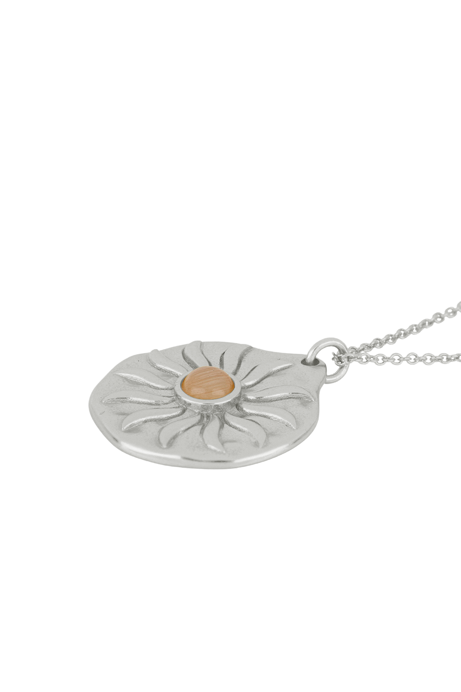 COLLAR ROSAE PLATA