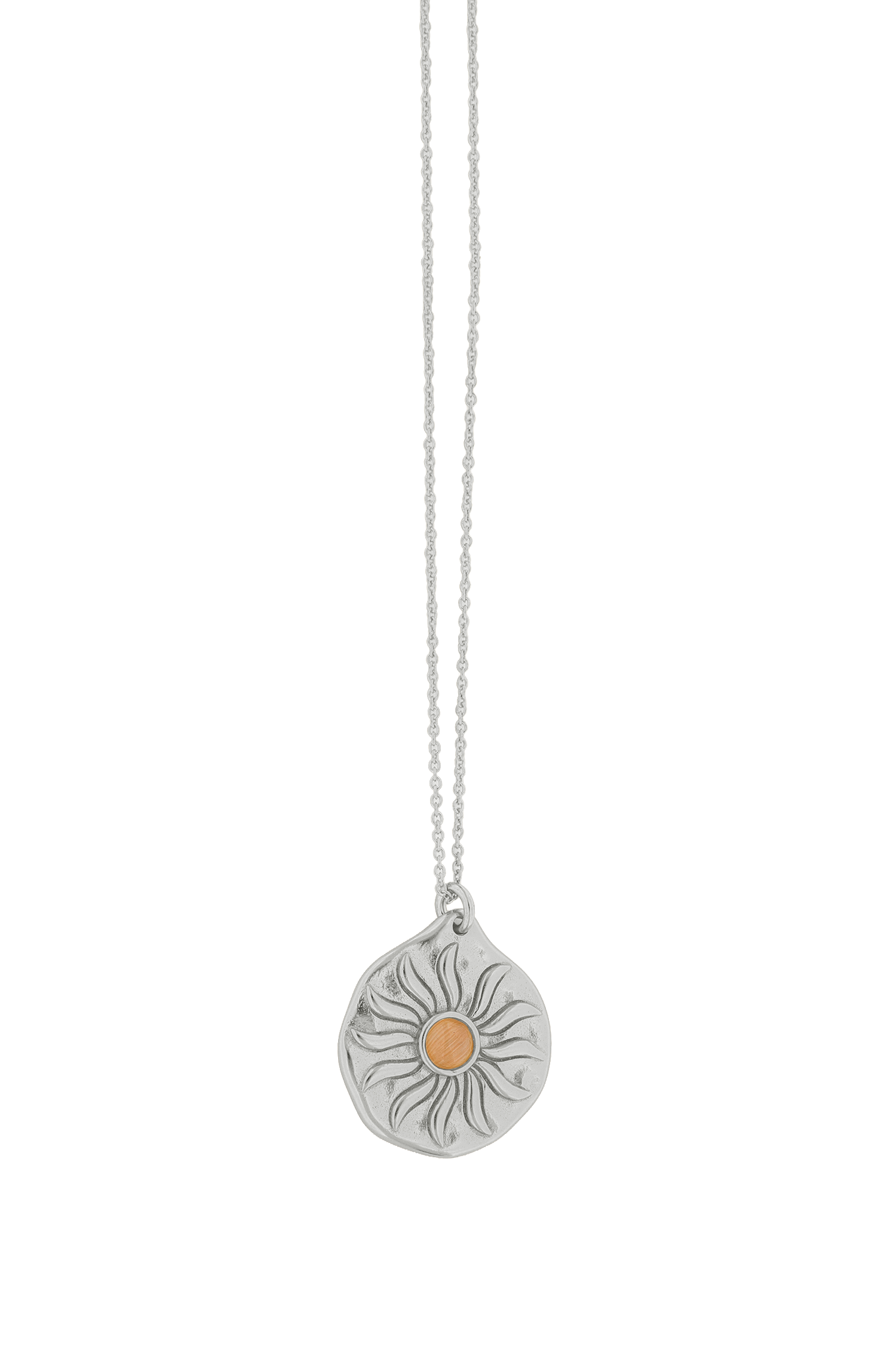 COLLAR ROSAE PLATA