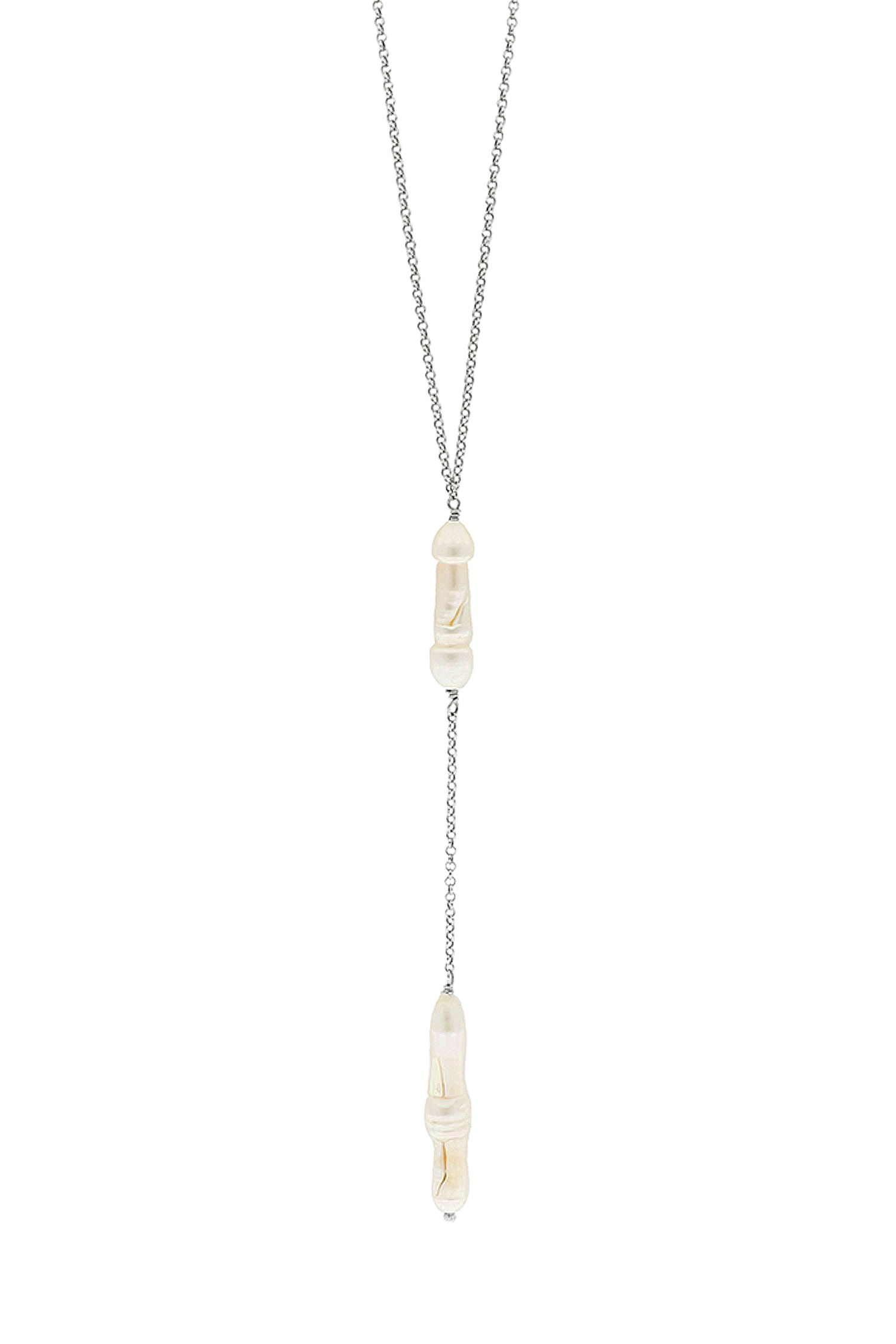 COLLAR PERLA ESSENZA PLATA