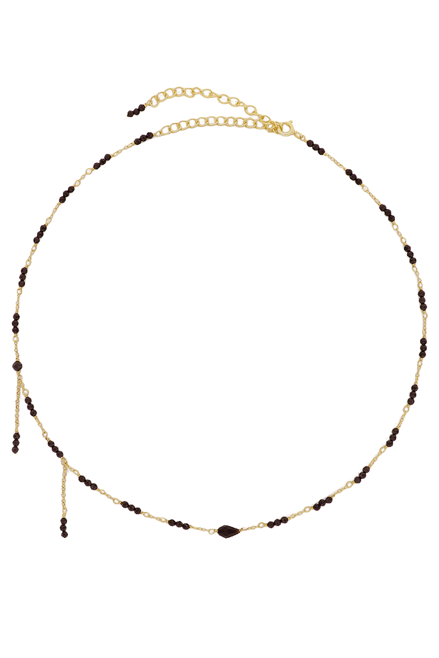 MIDNIGHT DROP NECKLACE