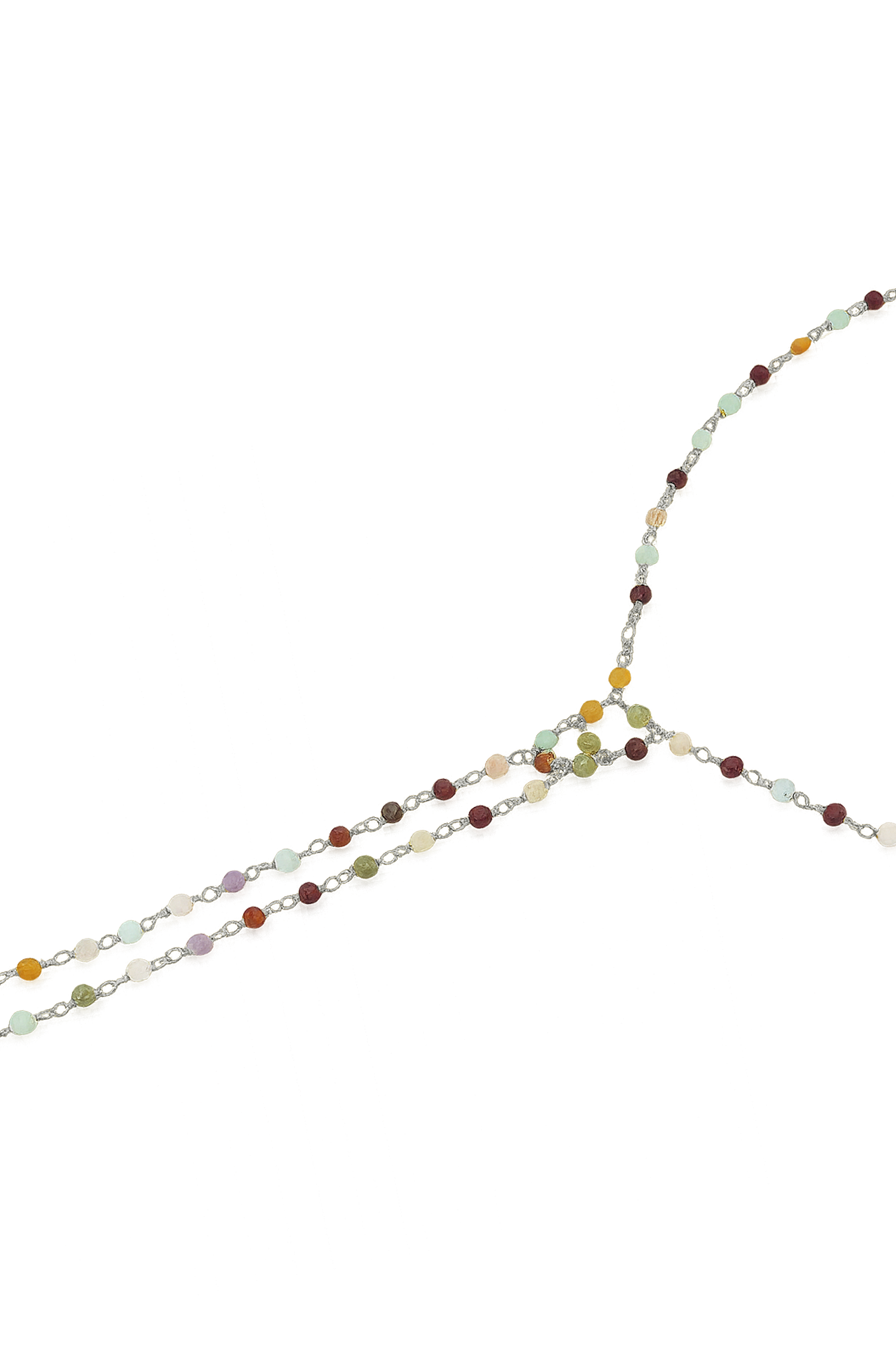 COLLAR AWEN MULTICOLOR PLATA