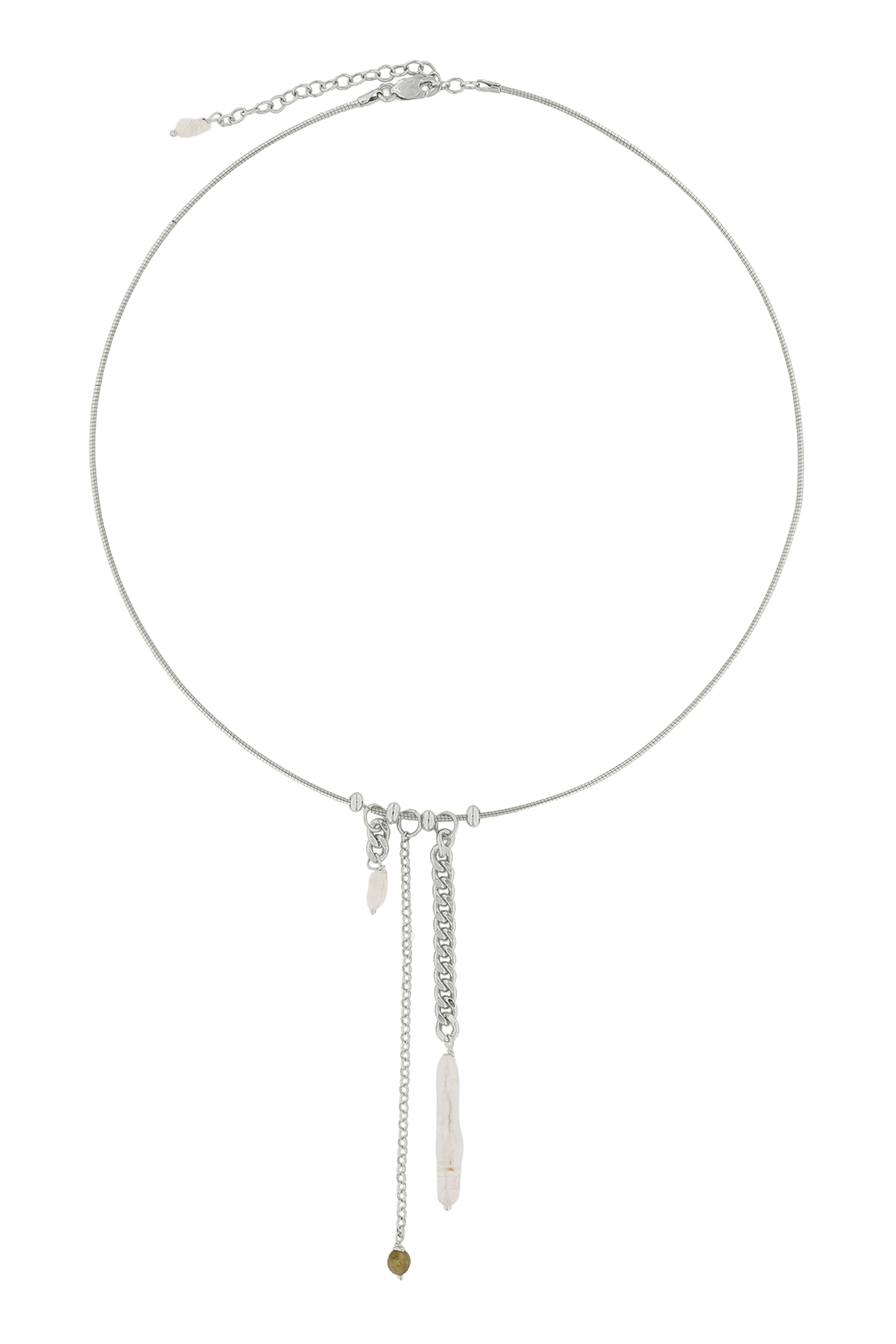 COLLAR DALIA PLATA