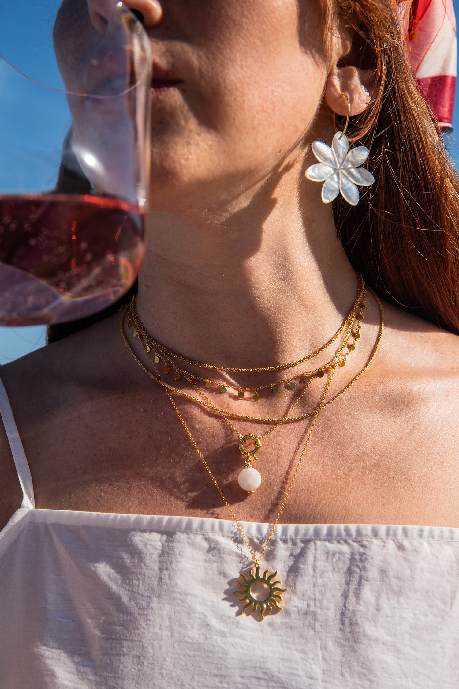 CALLA LILY NECKLACE