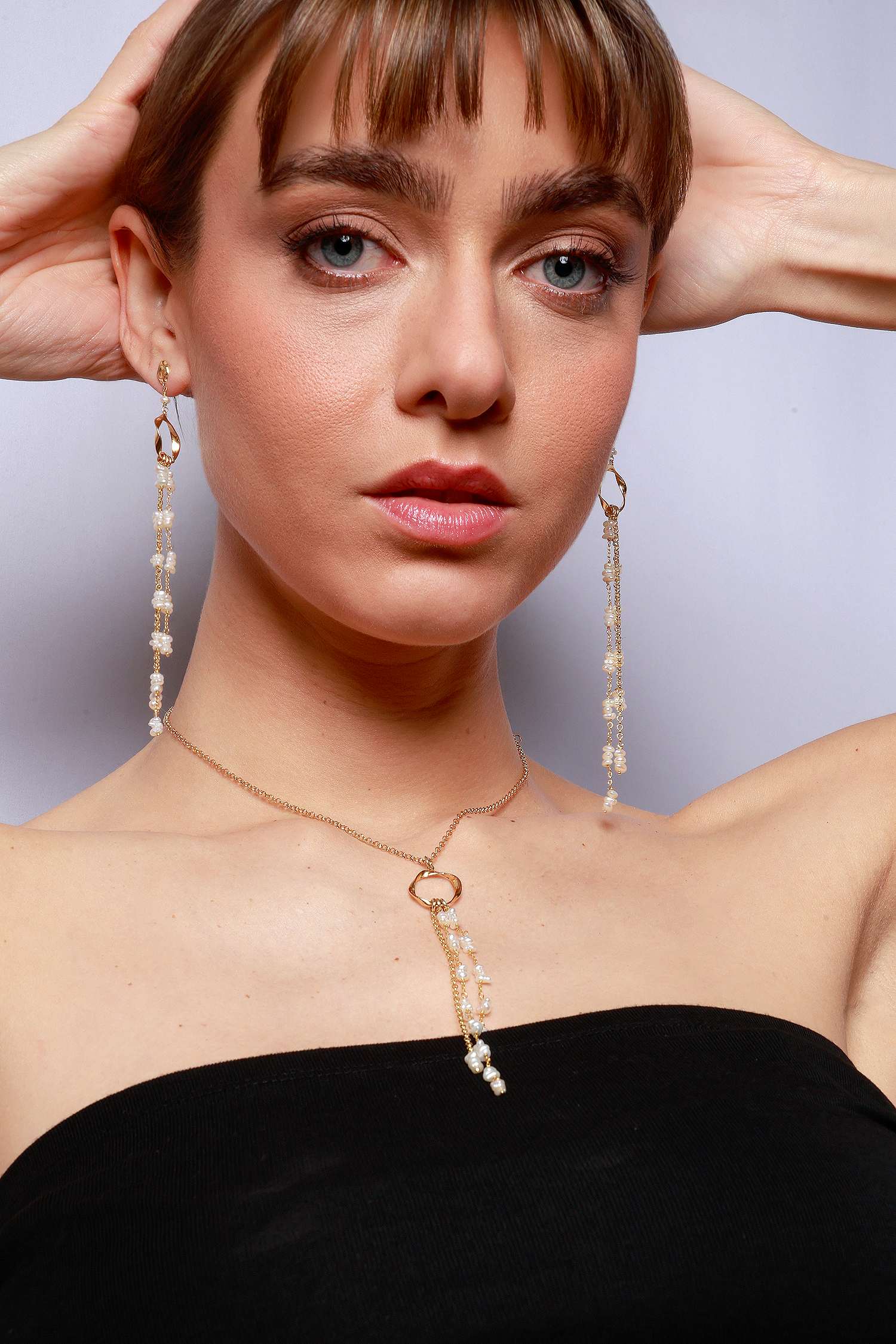 PENDIENTES PERLINA