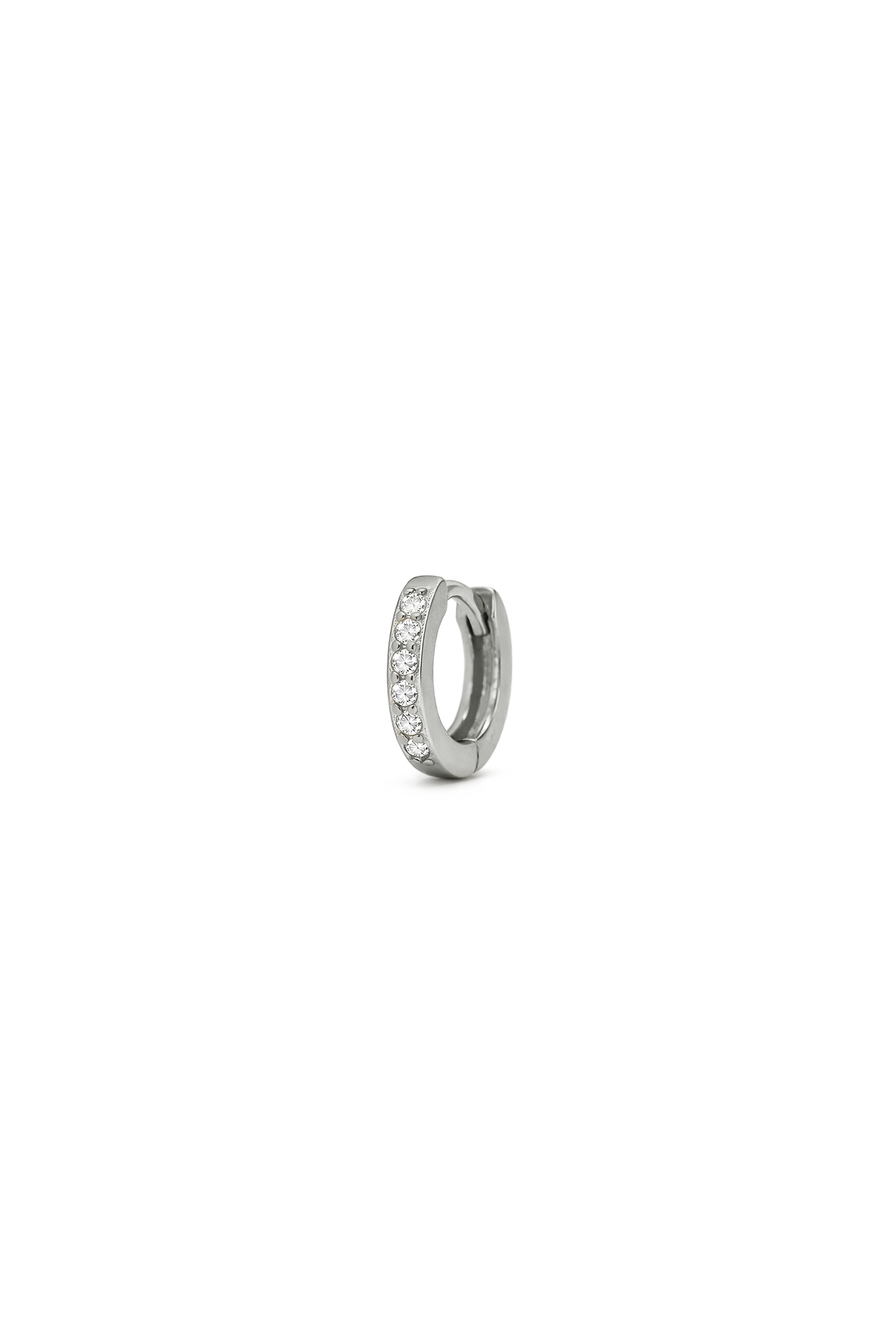 PENDIENTE LIORA BLANCO PLATA