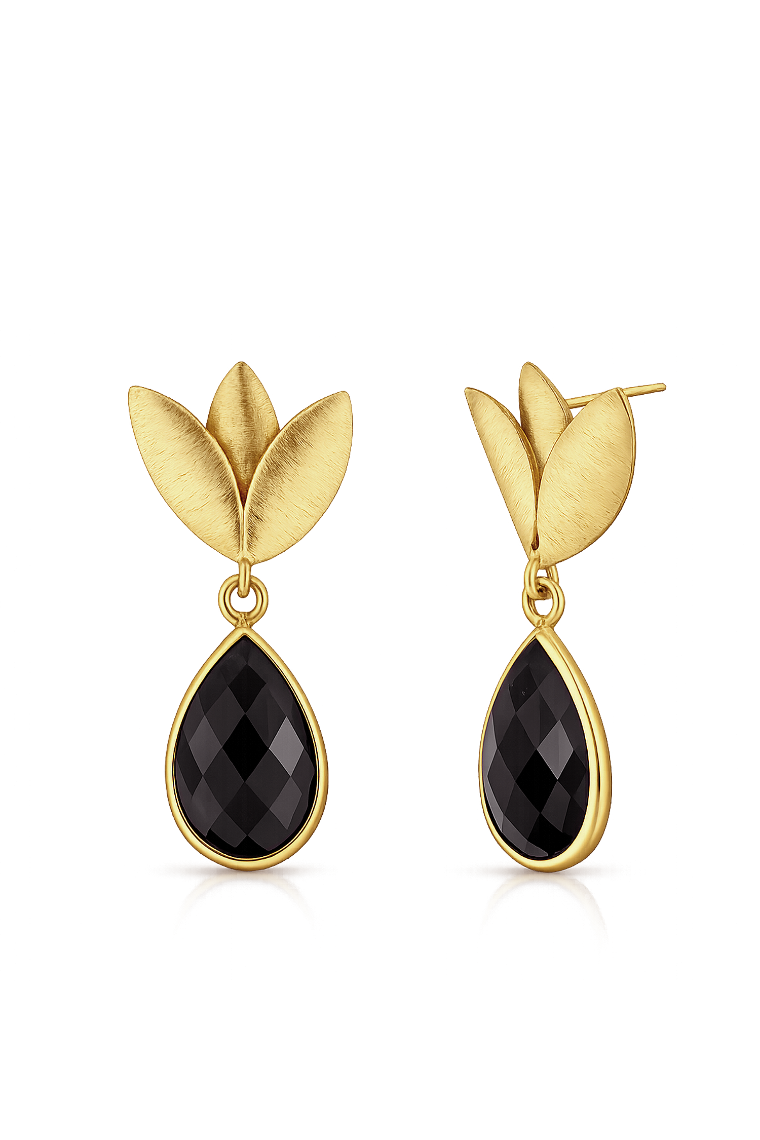 PENDIENTES PETALO ESPINELA