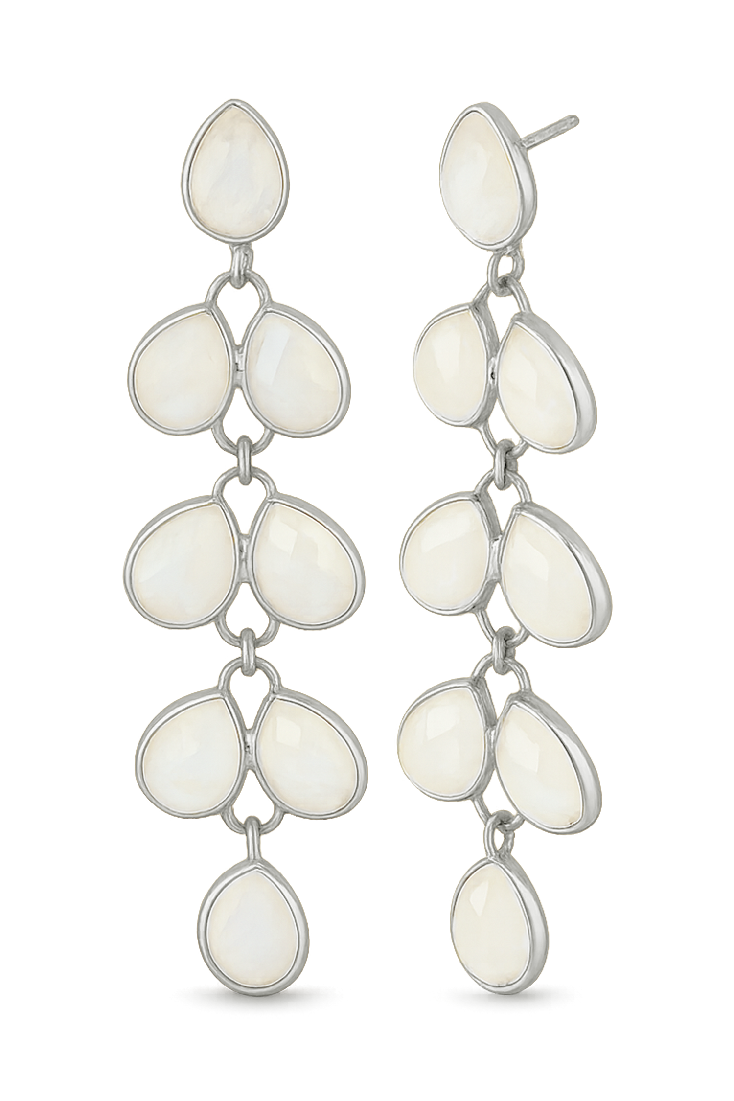 PENDIENTES AUTUMN PIEDRA LUNA PLATA