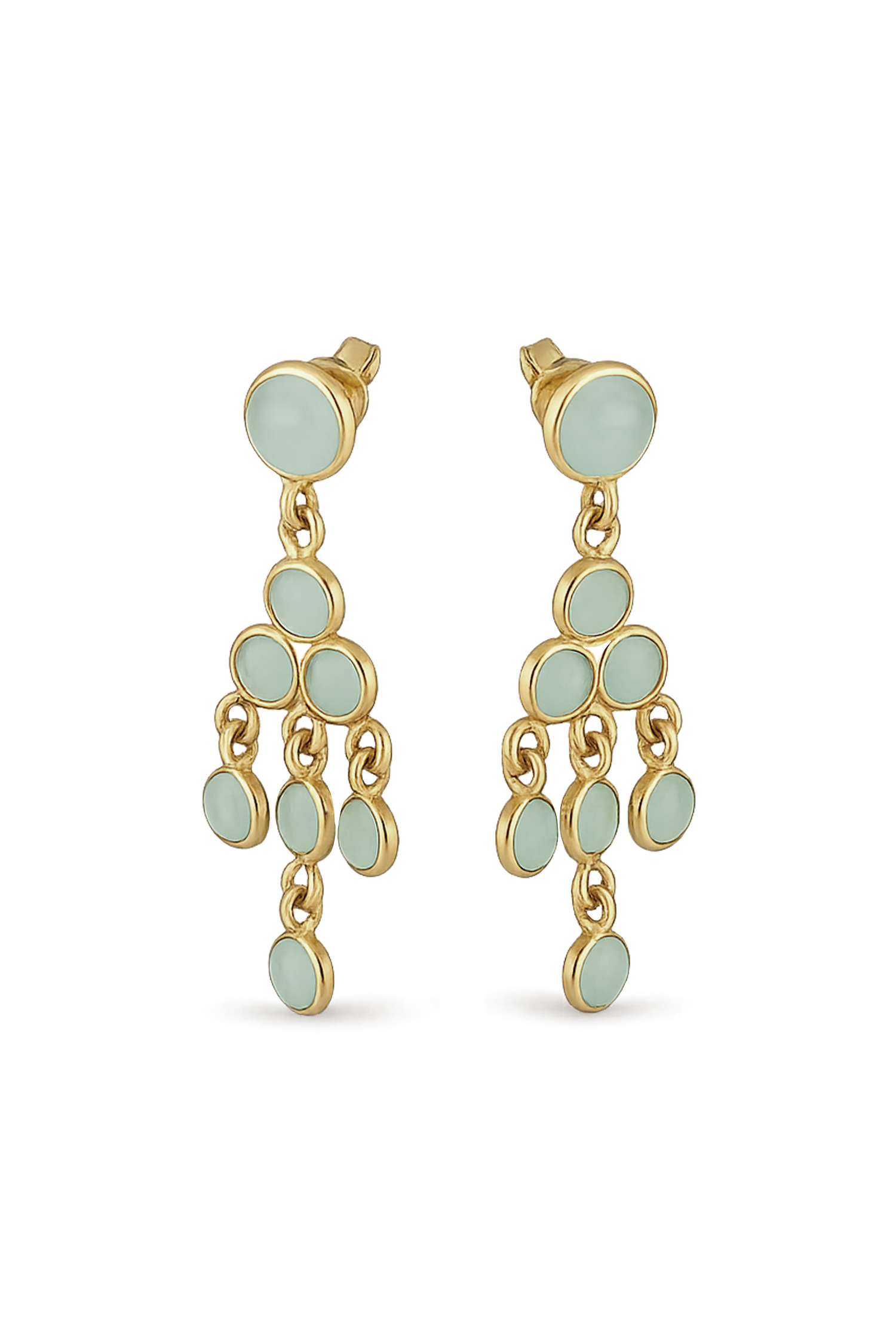 PENDIENTES MARLENE AQUA