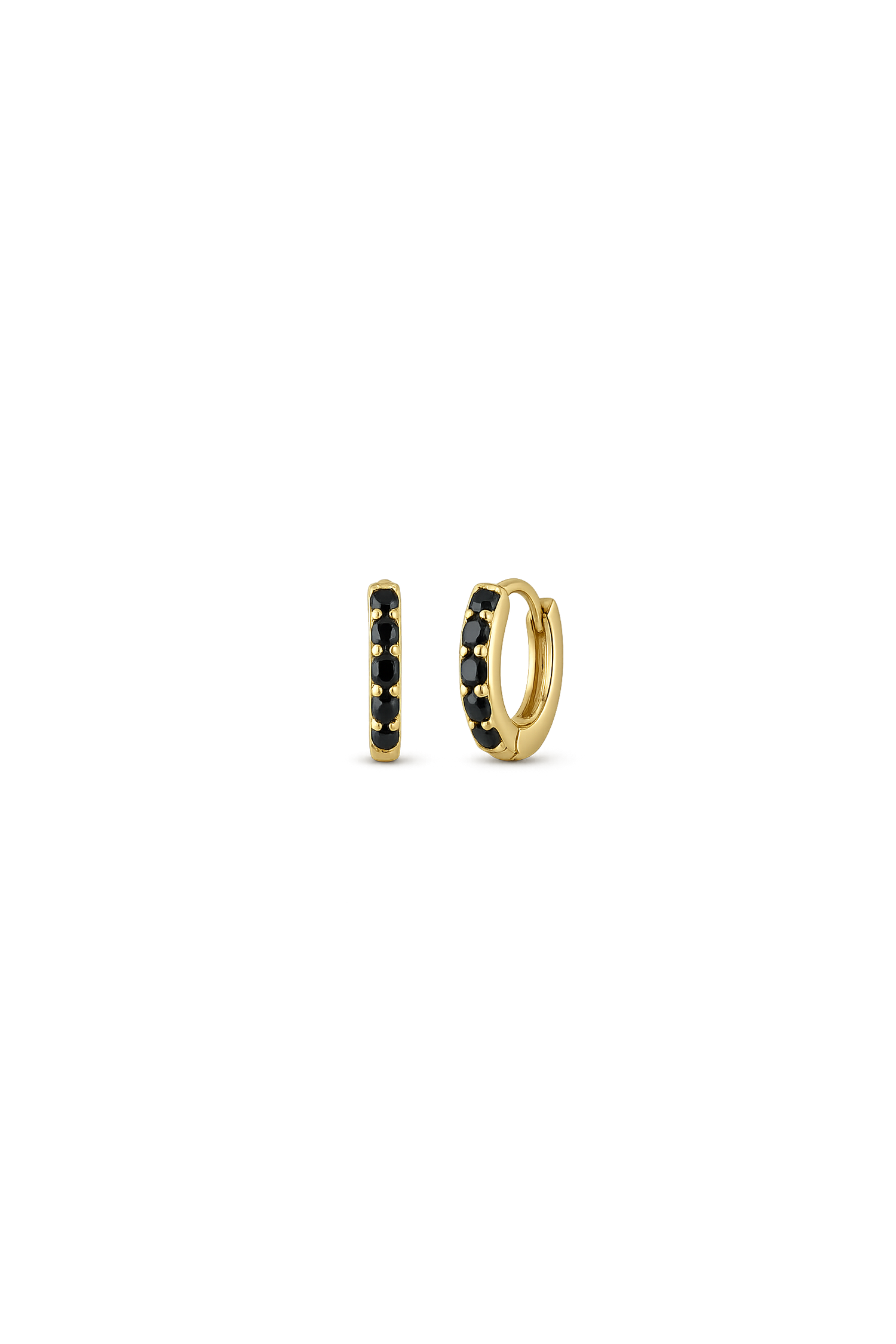 PENDIENTE LIORA SMALL NEGRO
