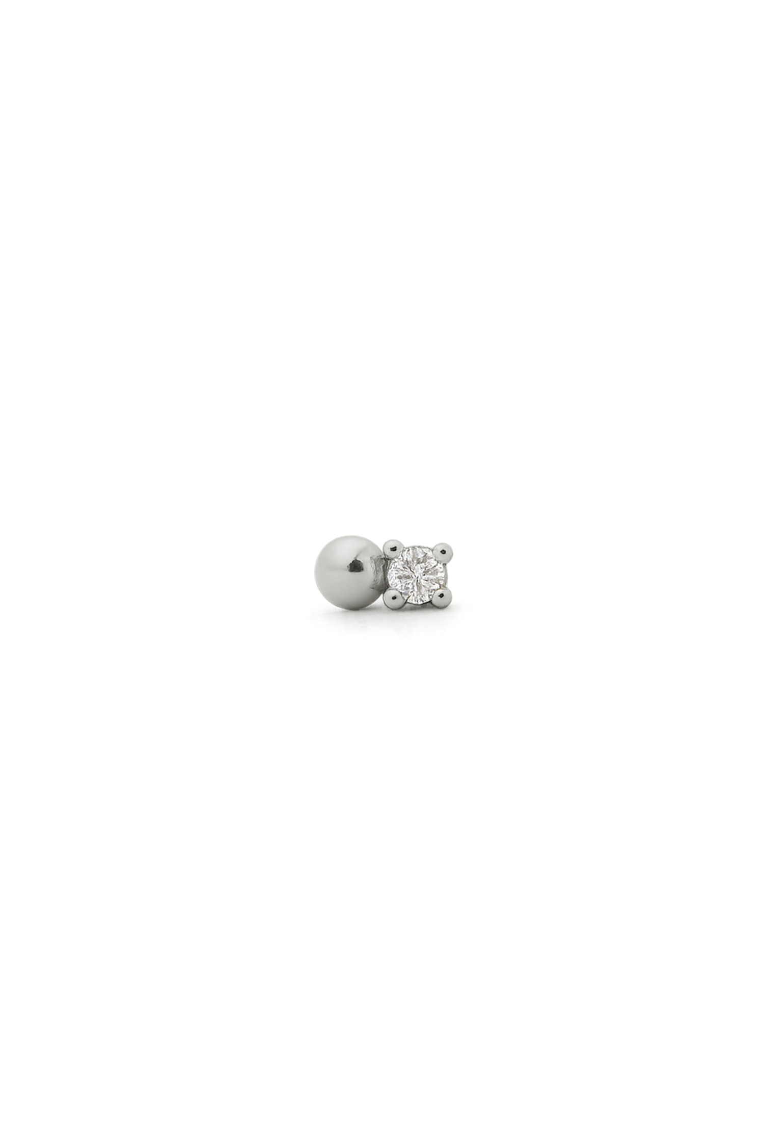 PIERCING NOVA BLANCO PLATA