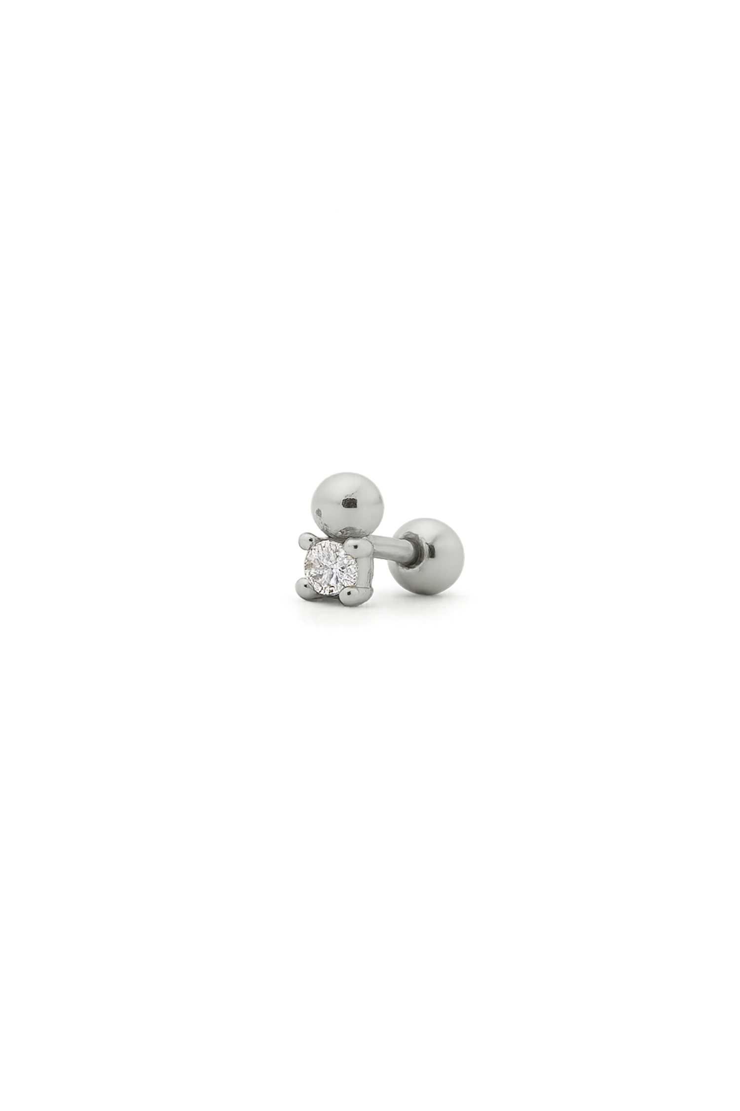 PIERCING NOVA BLANCO PLATA