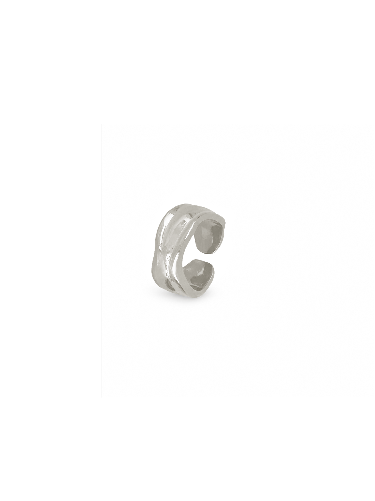 AROA SILVER EAR CUFF