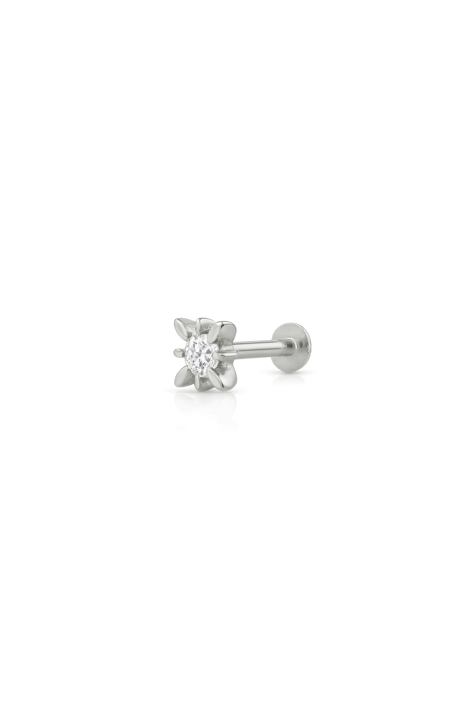 PIERCING LUME BLANCO PLATA