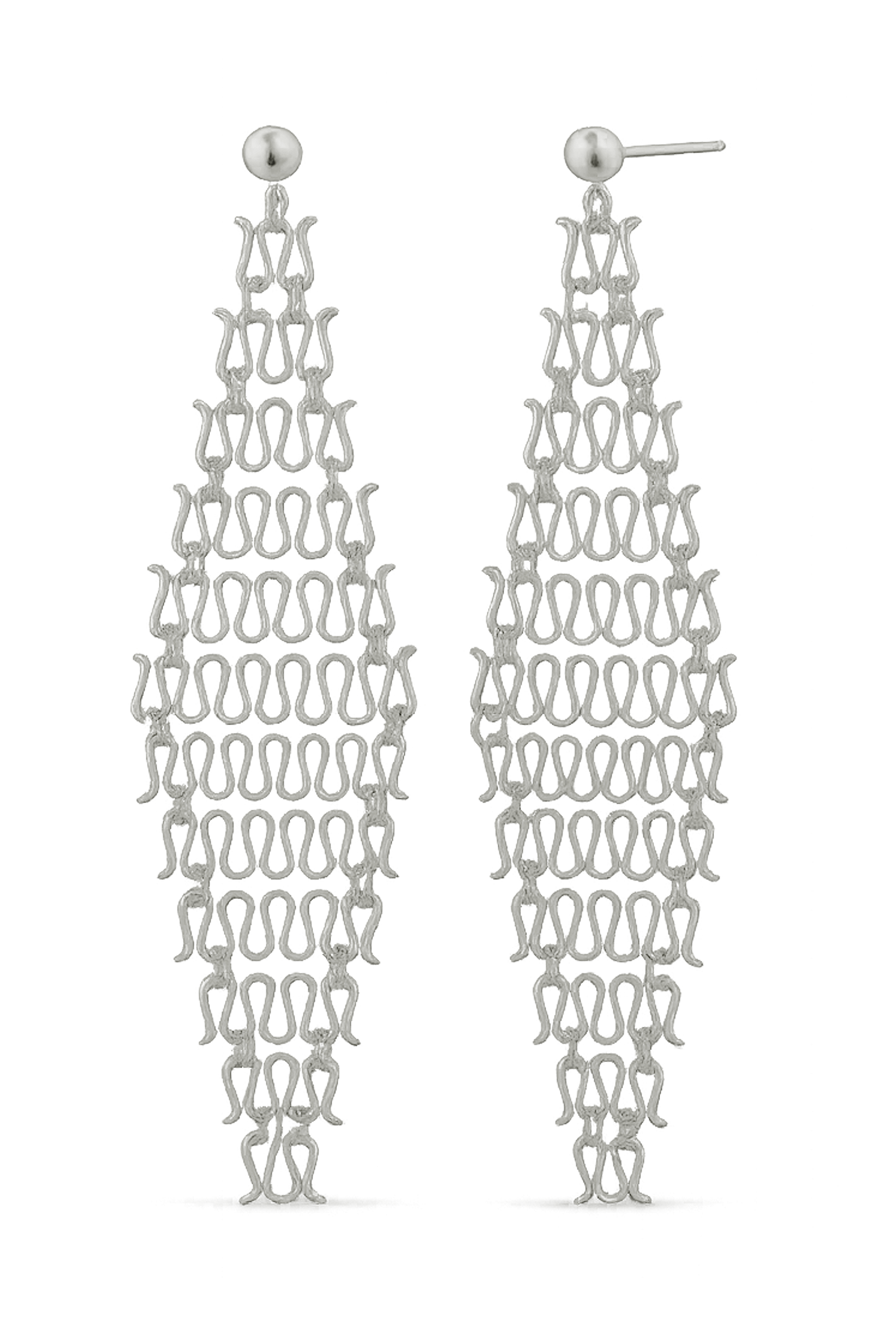 PENDIENTES VELA PLATA
