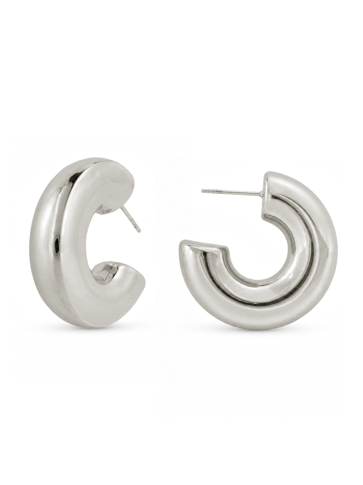 ZELYA STAINLESS STEEL EARRINGS