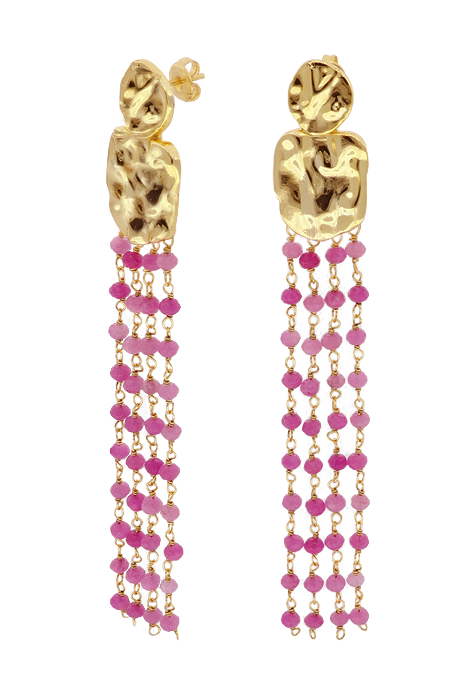 PENDIENTE ISARA ROSA