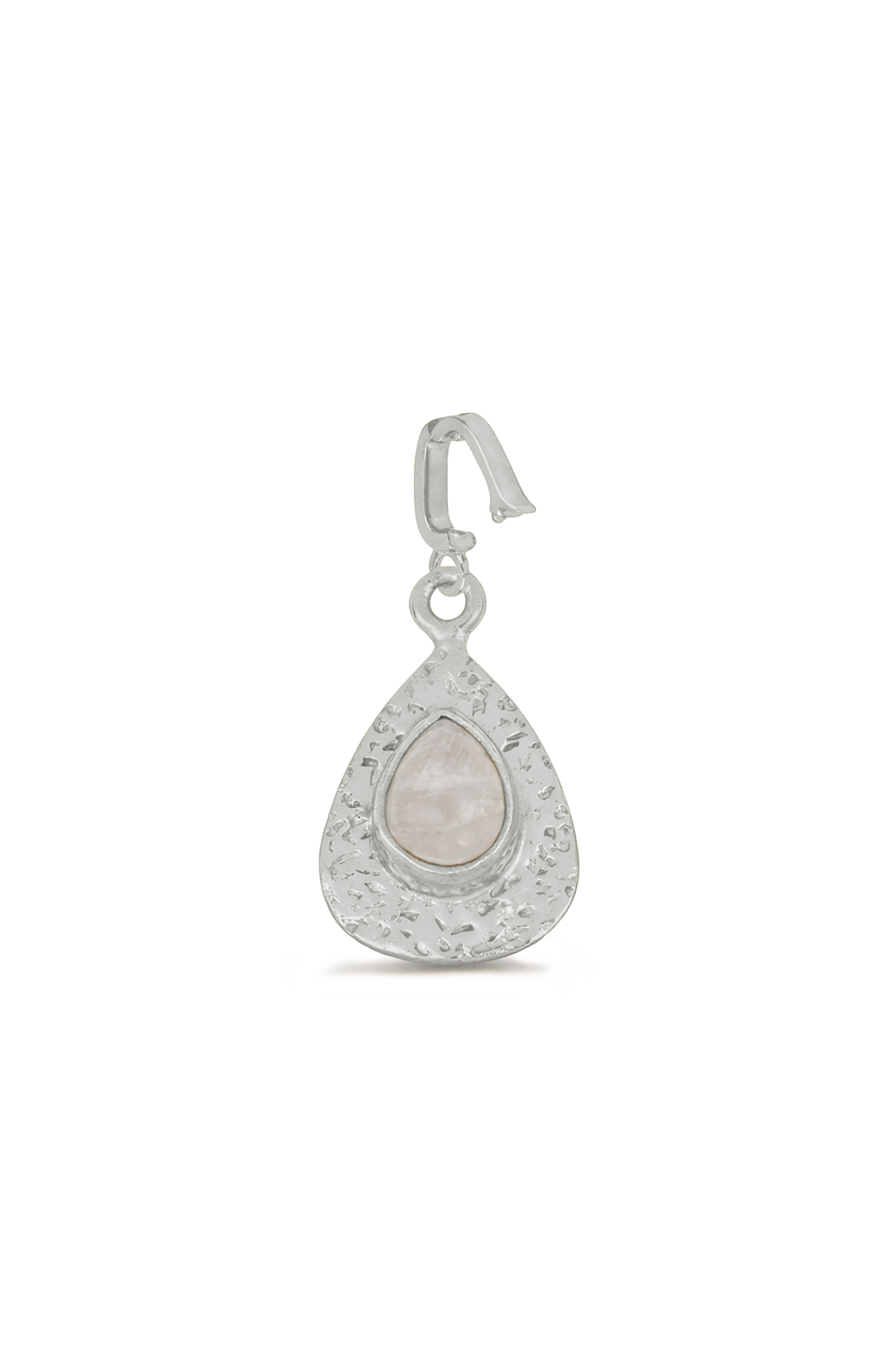 CHARM VELYX PIEDRA LUNA PLATA