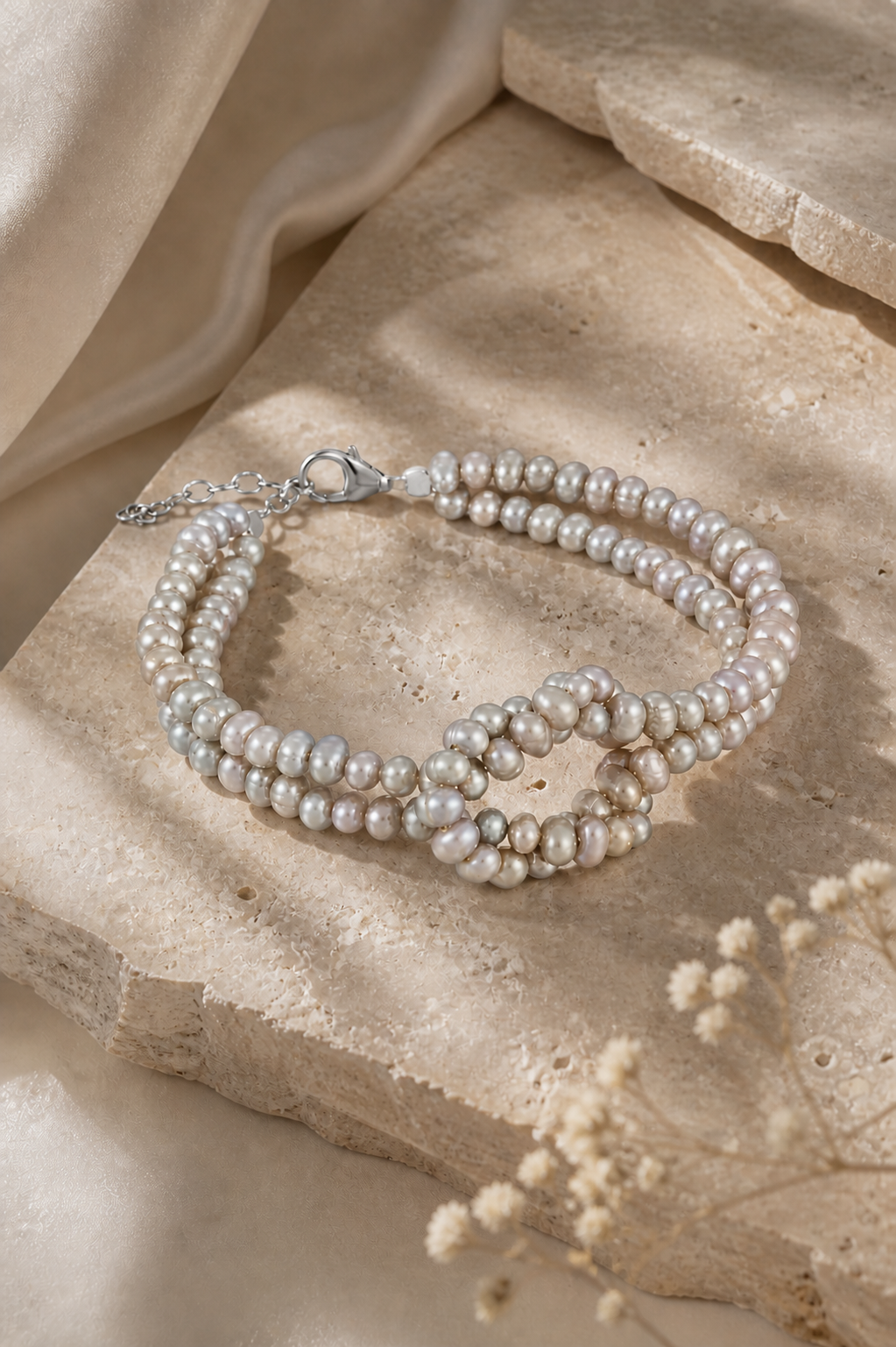 PULSERA ELIA PLATA