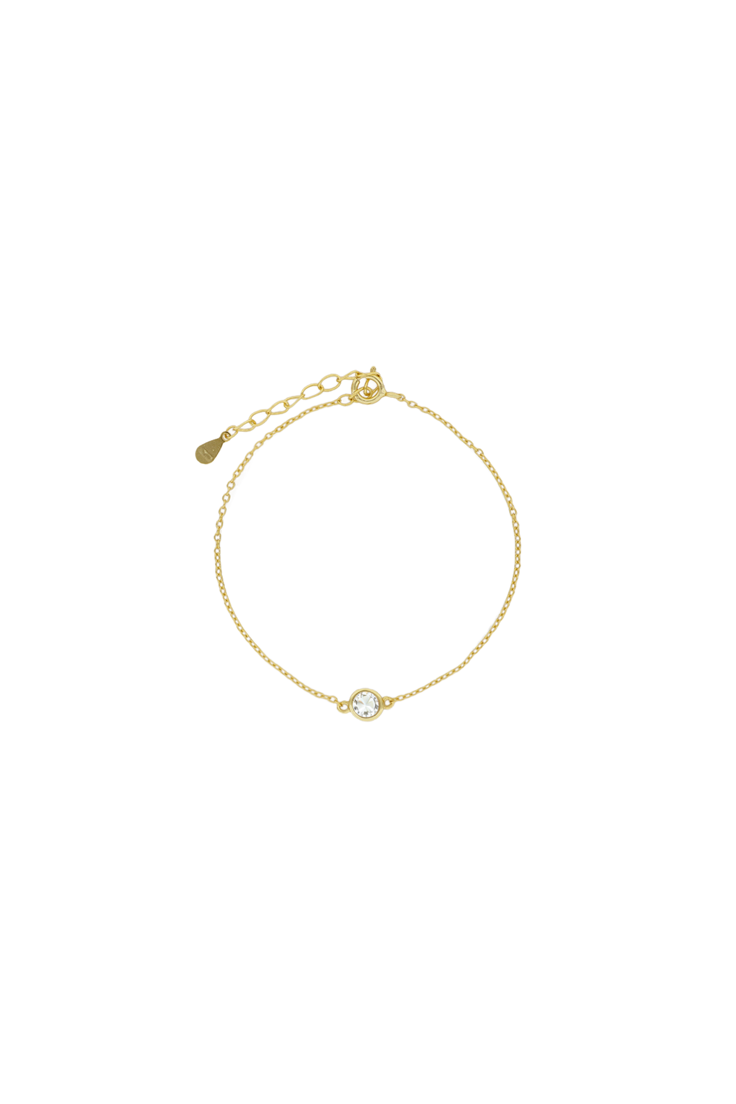 PULSERA MAELIS BLANCO PLATA