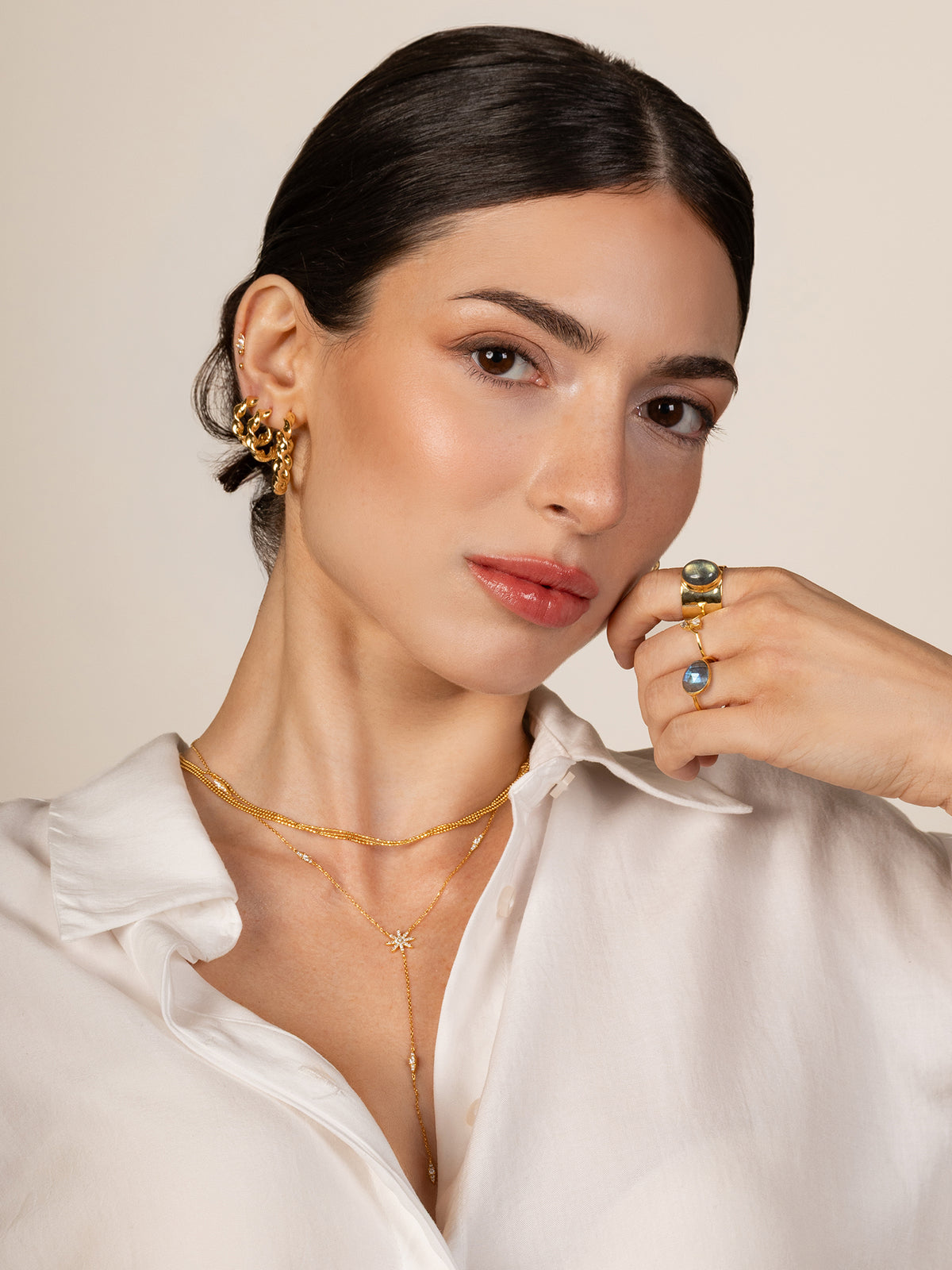 COLLAR TRIPLE LINE