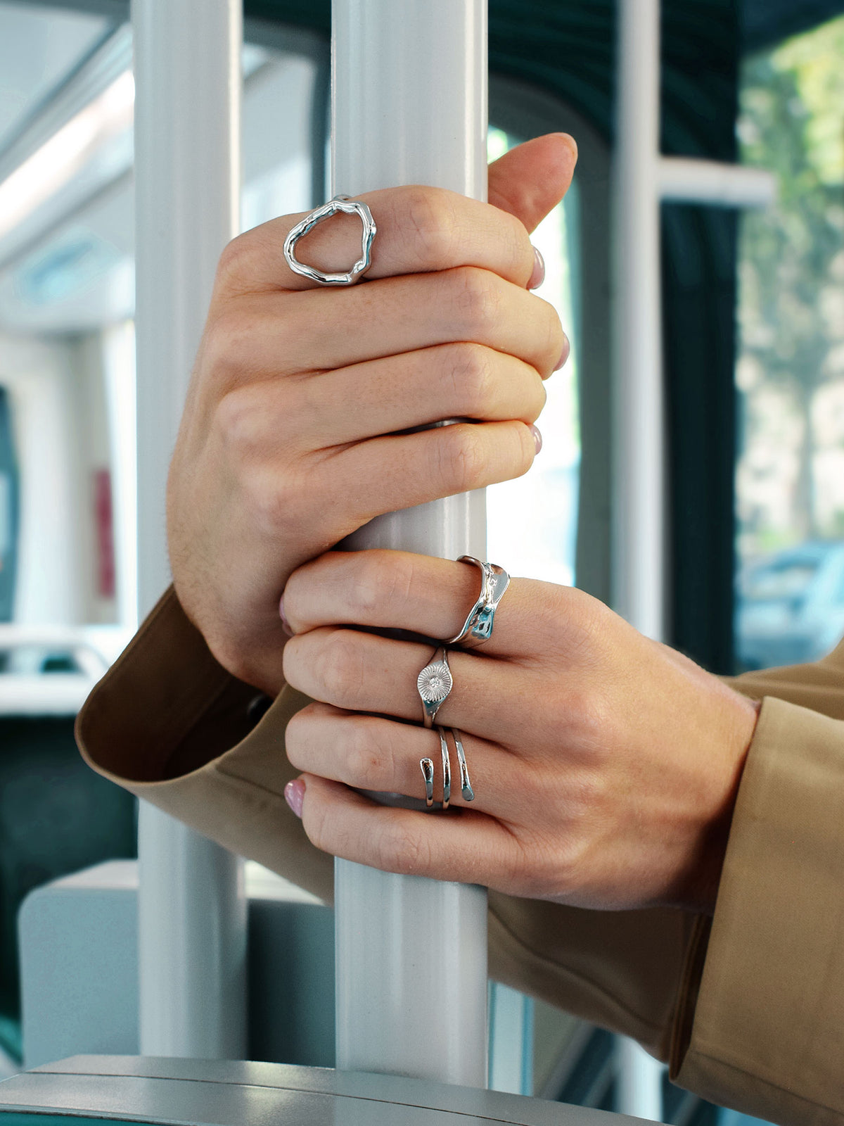 ANILLO MAVIRA PLATA