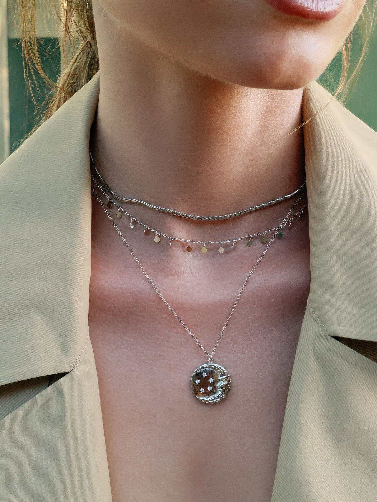 COLLAR CALENYA PLATA